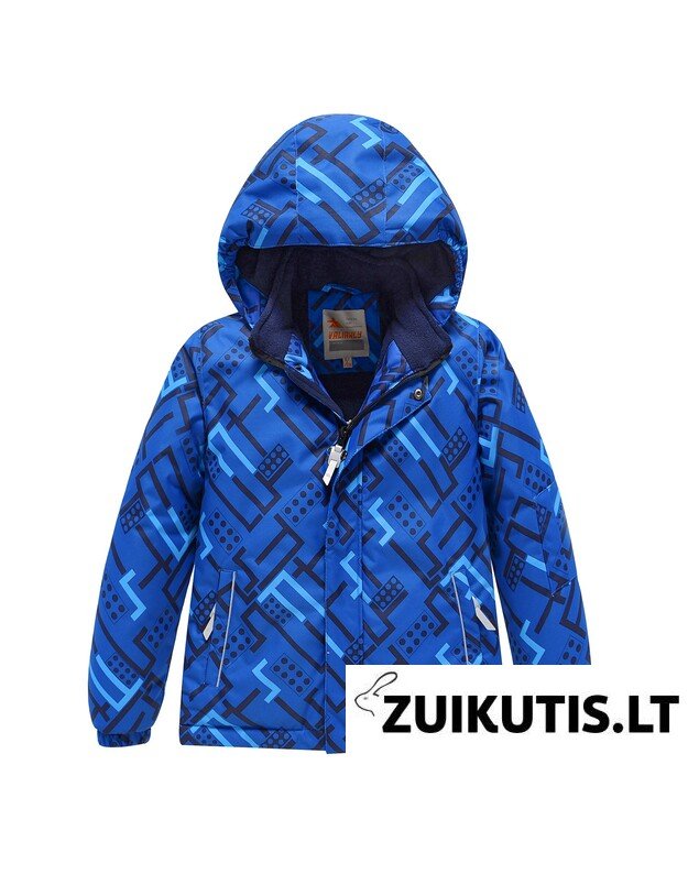 Mėlynas 2 dalių žieminis VALIANLY kombinezonas 98-128 7