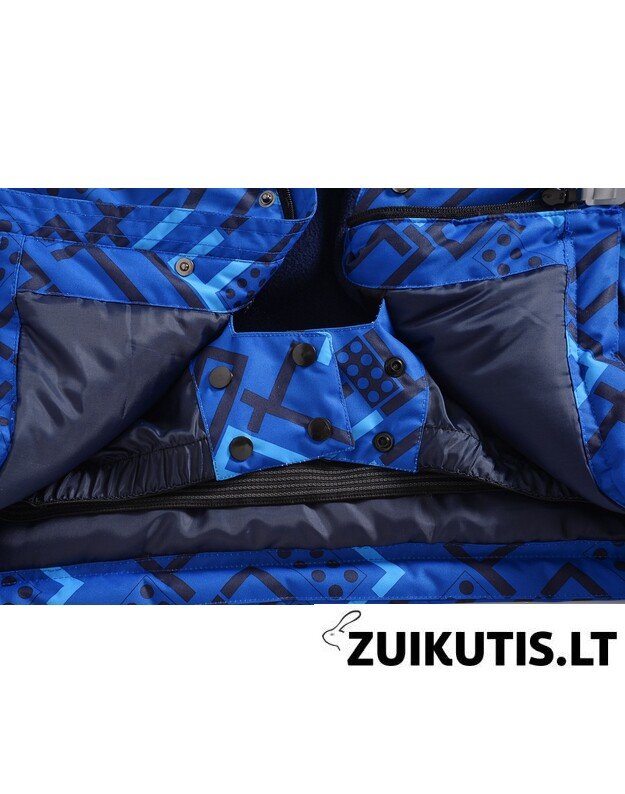 Mėlynas 2 dalių žieminis VALIANLY kombinezonas 98-128 1