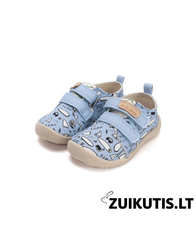 Barefoot canvas kambariniai batai 26-31 d. C086-61877M 5