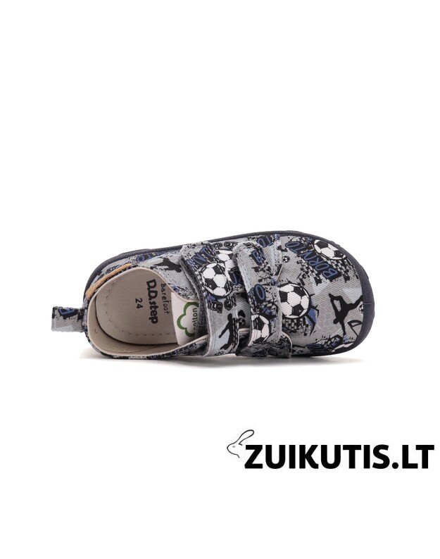 Barefoot canvas kambariniai batai 26-31 d. C086-62397BM 3