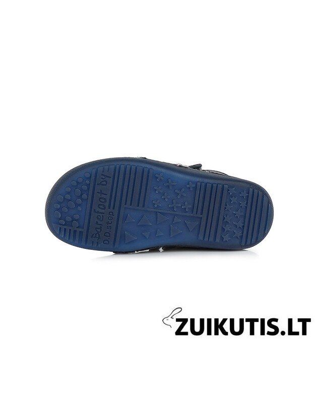 Barefoot tamsiai mėlyni batai 25-30 d. A063-316BM