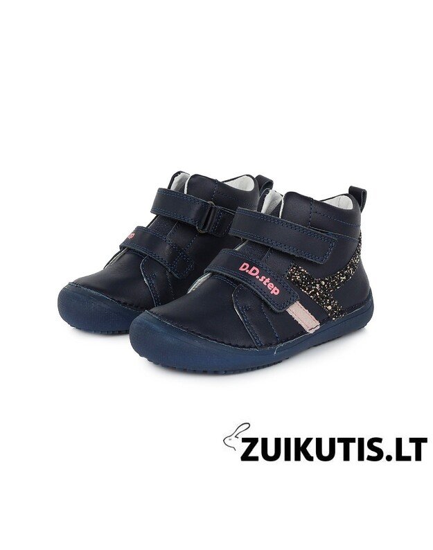 Barefoot tamsiai mėlyni batai 31-36 d. A063-316BL