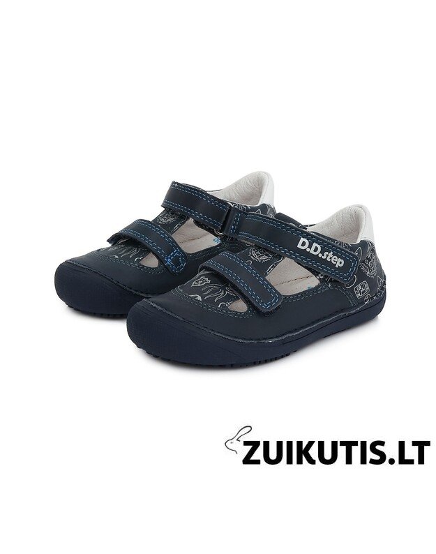 Barefoot tamsiai mėlyni batai 31-36 d. H063-314L