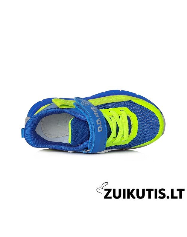 Mėlyni sportiniai LED batai 24-29 d. F61297AM